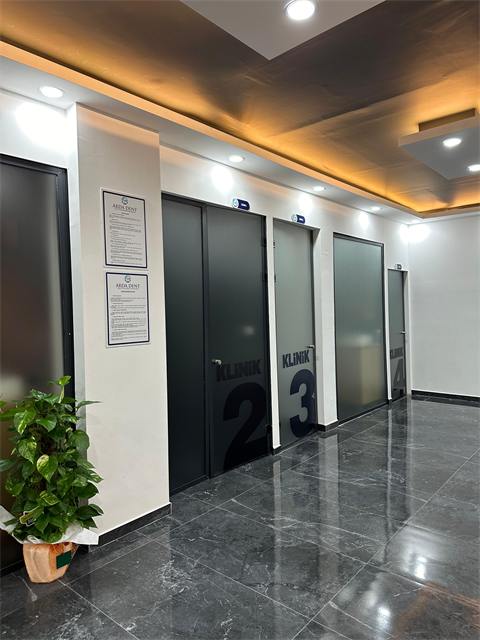 Koridor ve tedavi odaları